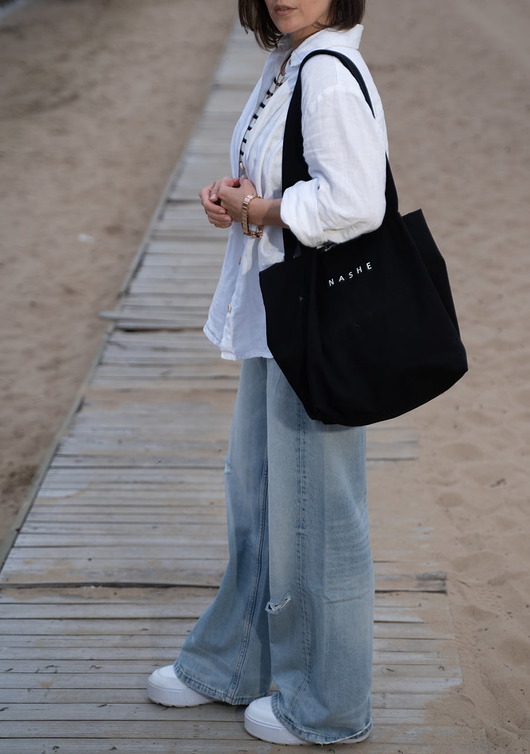 torby na ramię DAILY BAG - Torba bawełniana shopper bag