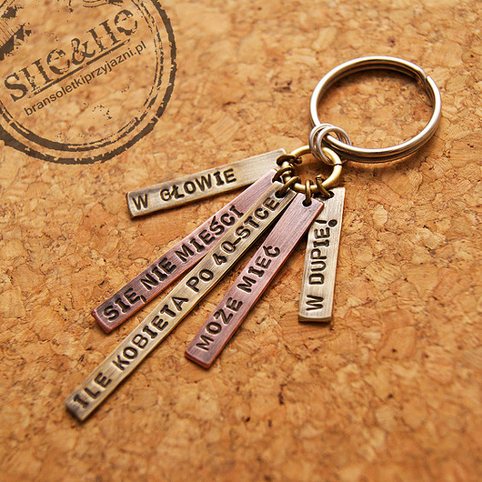 breloki Brelok tessori - kobieta 40 lat