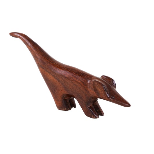 figurki i rzeźby Tekowa figurka zwierzę, duński design, lata 70, produkcja: Dania