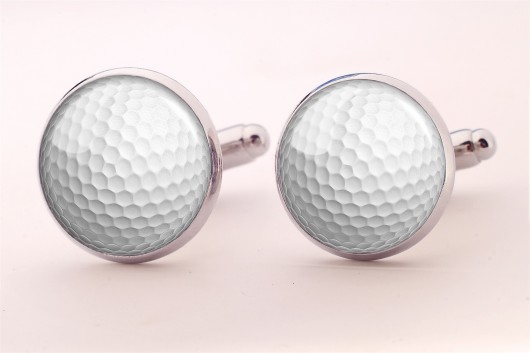 Spinki do mankietów PIŁKA GOLFOWA EGGinEGG