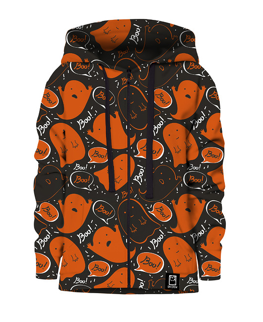 bluzy dla chłopców Bluza Zamek Chłopiec DR.CROW Boo Ghost