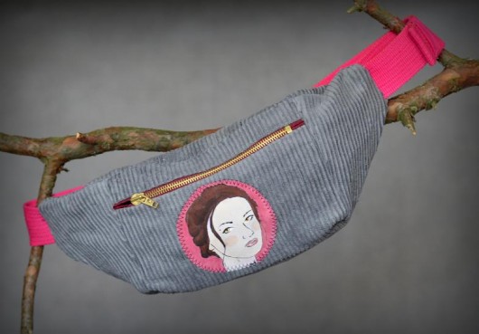 Nerka malowana ręcznie ivy style