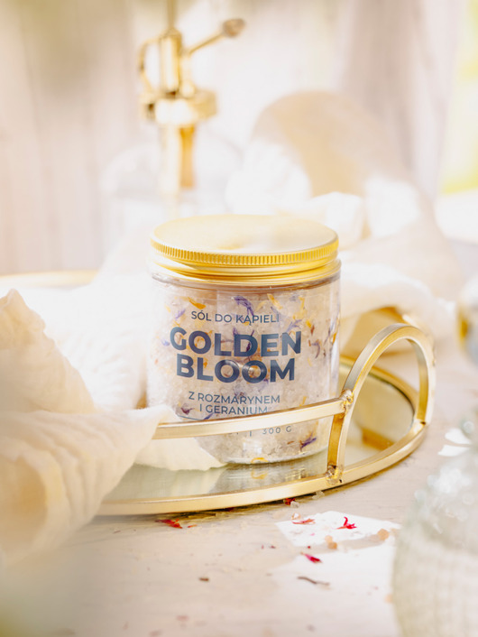 produkty do kąpieli Golden Bloom Sól Do Kąpieli
