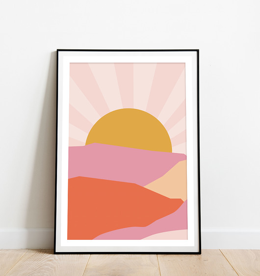 grafiki i ilustracje Sunset