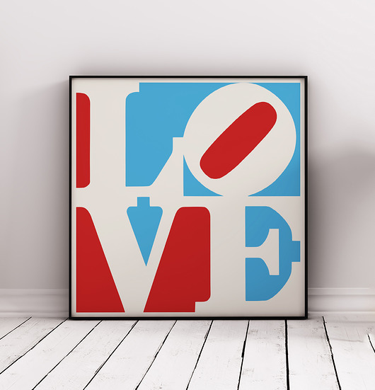 Robert Indiana, grafika Pop Art Pas De LArt