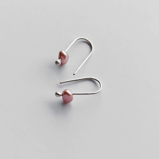 kolczyki z kamieniami Kolczyki OKRĄG