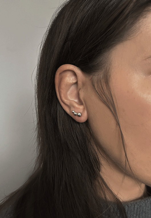 kolczyki srebrne Kolczyki Cosmic - srebro 925