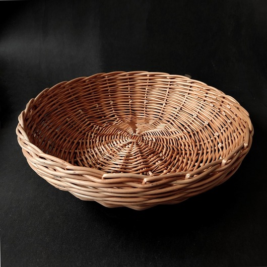 miski i misy Duża wiklinowa misa