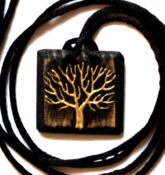 Gold Tree abstrakcja