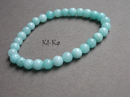 Basic blue mint - bransoletka KiKa pracownia