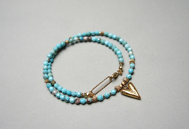 chokery Turkus vol. 28 /choker/ naszyjnik 09.01.25w - Szlachetna kolekcja