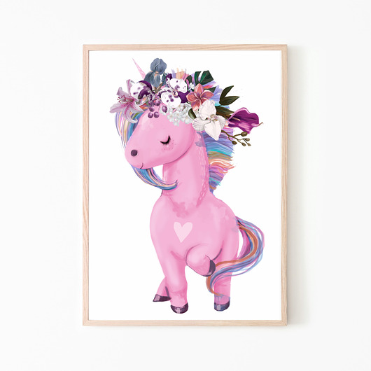 PLAKAT,OBRAZEK Pony konik Dekoracjan