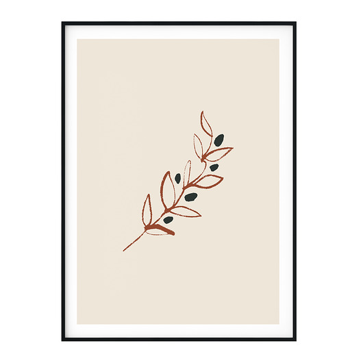 Plakat skandynawski Terracotta no. 34 myscandi