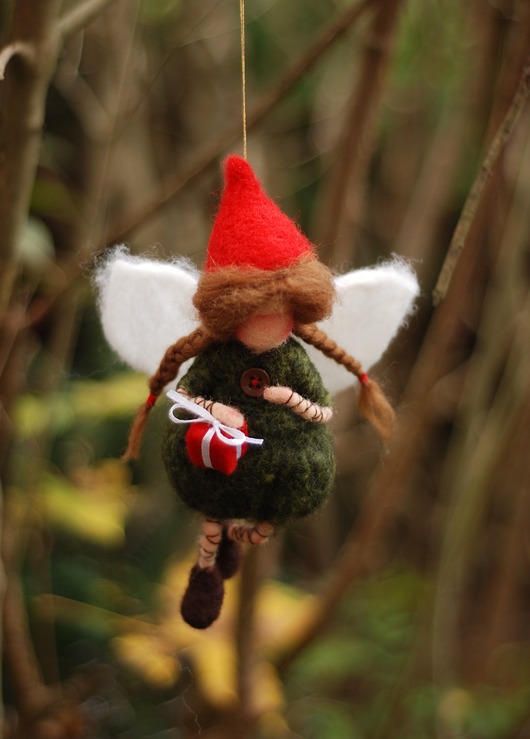 karuzele i girlandy do łóżeczka Leśna Wróżka - Waldorf toys II