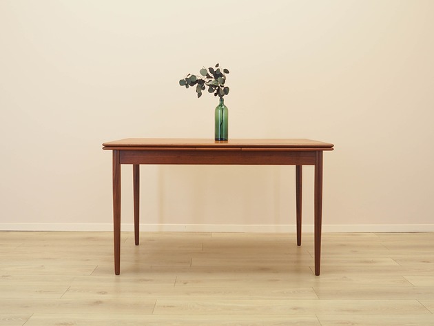 stoły Stół tekowy, duński design, lata 70, produkcja: Dania