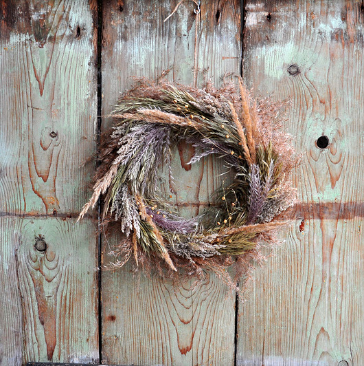 Naturalny wianek boho mamuta