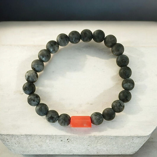 bransoletki z kamieni naturalnych Pochmurno z przejaśnieniami Bransoletka