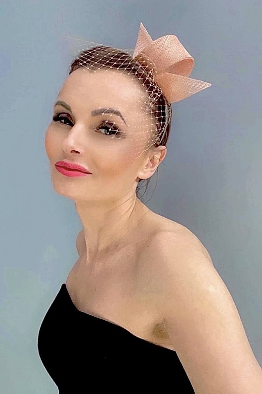 fascynatory Fascynator SANNY łosoś oraz inne kolory
