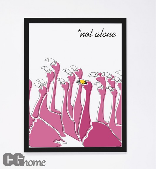NOT ALONE grafika Cghome