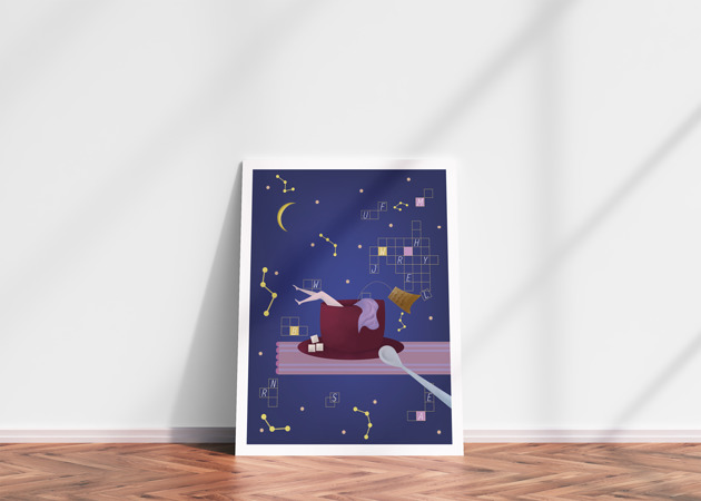 grafiki i ilustracje Noc