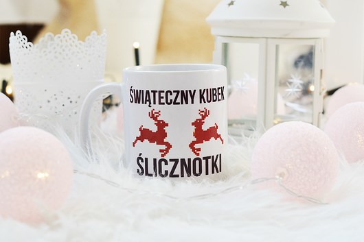 Kubek - ŚWIĄTECZNY KUBEK ŚLICZNOTKI AllbagAllprints