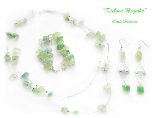 Komplet &#039;Zielona Boginka&#039; Little Dreamer