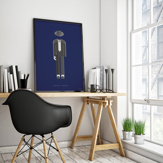 Plakat Michael Jackson  minimalmill