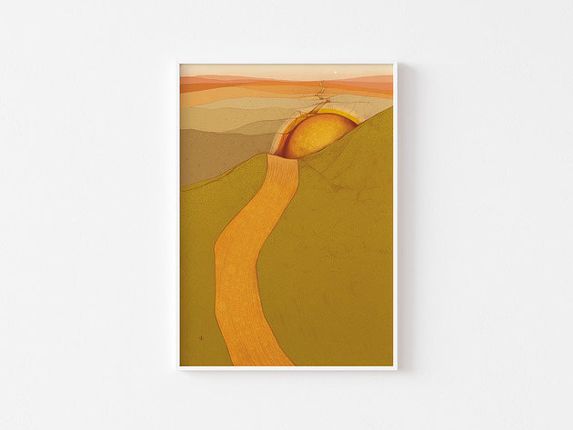 Land's Memory Plakat Justyna Caputa
