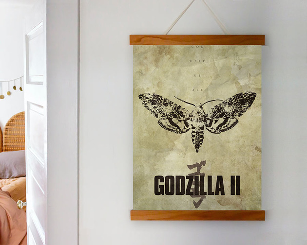 plakaty Godzilla - plakat 50x70 cm fine art