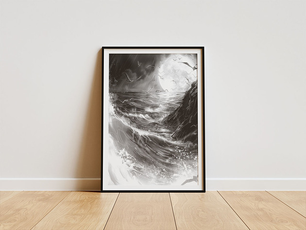 plakaty Plakat -Ocean view 1