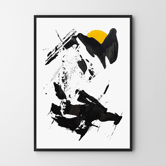plakaty Plakat Yellow point