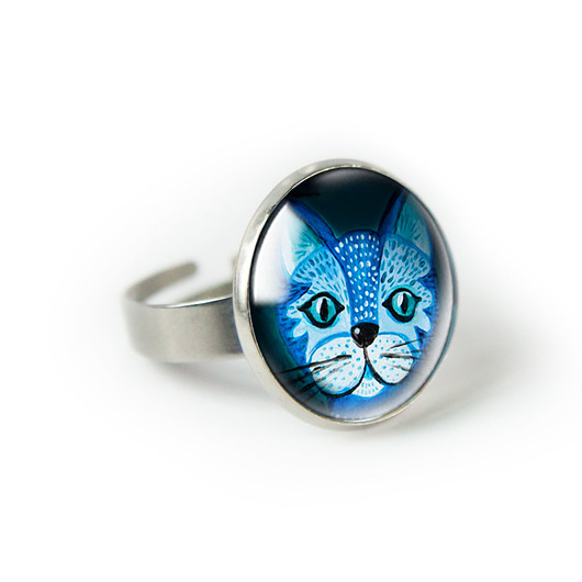 BLUE CAT pierścionek muamua design