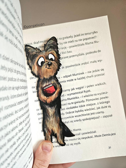 zakładki do książek Zakładka do ksiązki York Pixel*