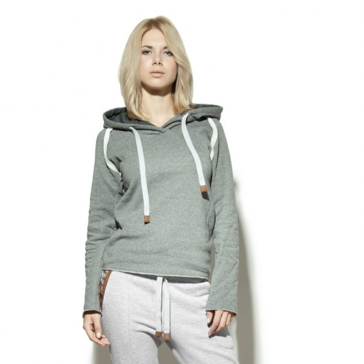 Oak Hoodie Modern • Szary Bozzolo