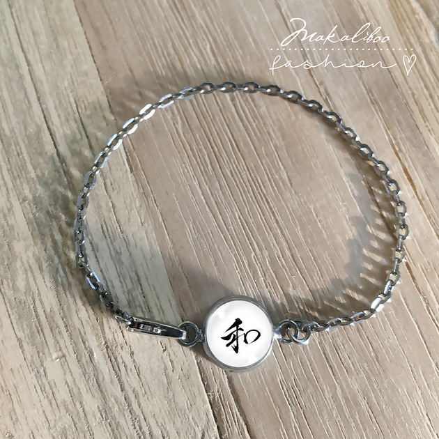 bransoletki ze szkła Nagomi  - bransoletka boho style simple
