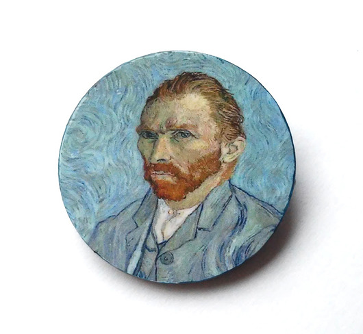 Broszka Vincent van Gogh inka76