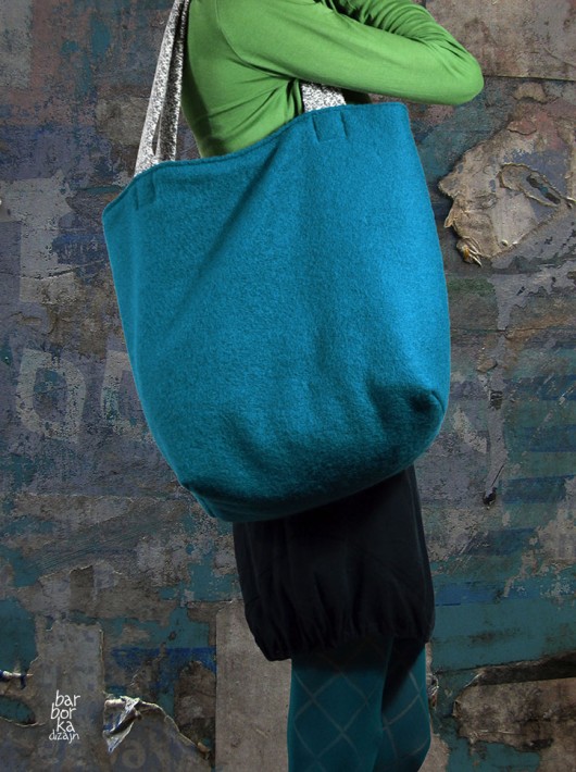 Dwustronna Shopper Bag 2 Barbrka Design