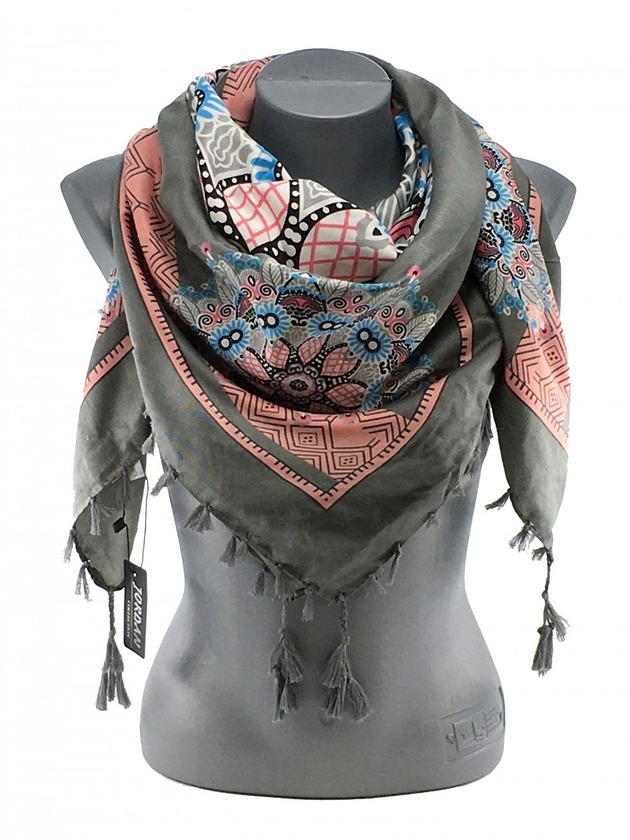 szale damskie DUŻA LUDOWA CHUSTA Szal Szalik apaszka góralska