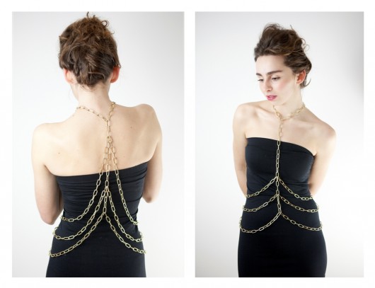 Body Chain Golden Dust