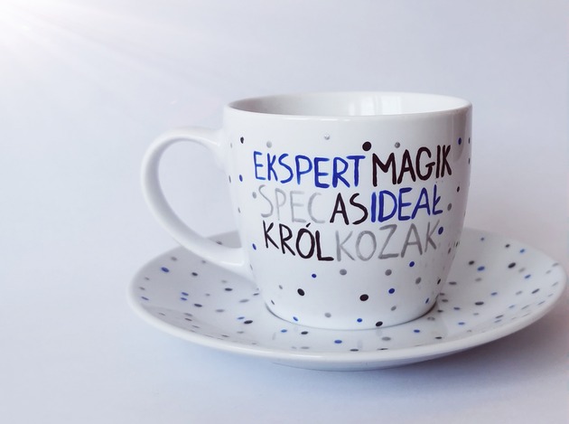 filiżanki Ręcznie malowana filiżanka