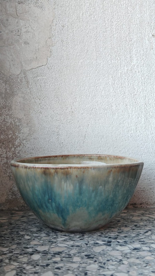 miski i misy Miska pastelowa jasno zielona