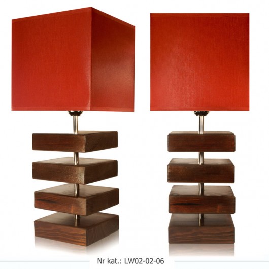 Lampa stołowa LW02 ORZECH Lightwood