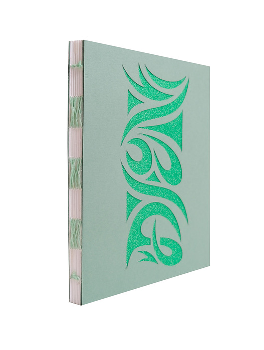 notatniki i albumy Notes w kropki DSGN Mint Sage A5-