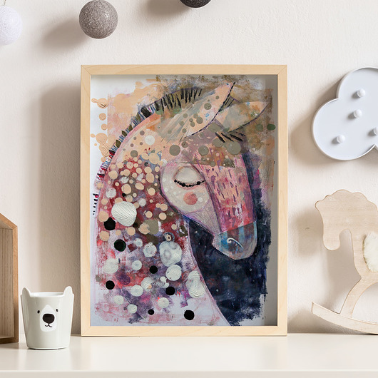 Plakat 30x40cm - Konik Gabriela Krawczyk
