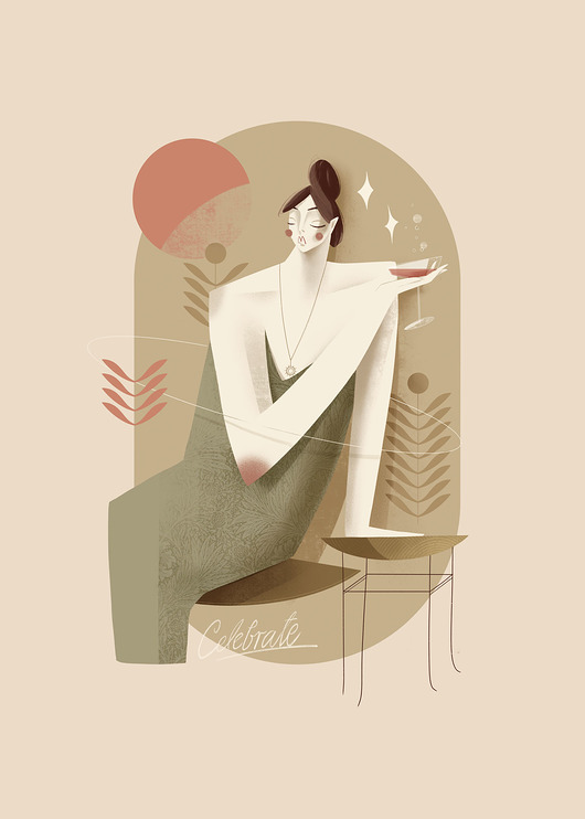 plakaty Ilustracja CELEBRATE