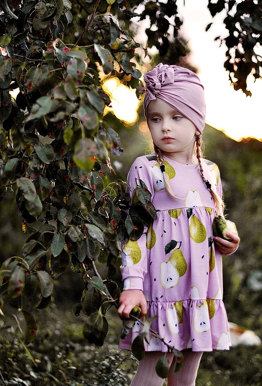 Sukienka PEAR pink Little Gold King