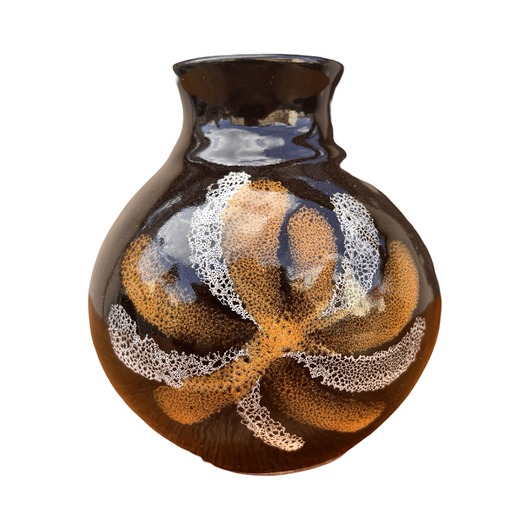 wazony Ceramiczny wazon, SPiLA Bolesławiec Polska, lata 70.