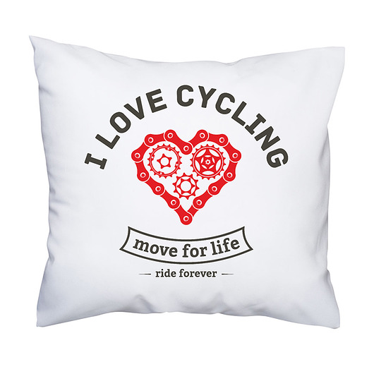 Poduszka. I love cycling studioixi