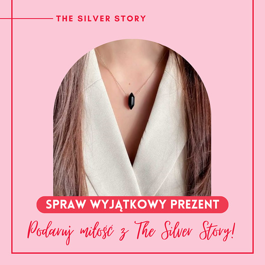 złote naszyjniki Naszyjnik z onyksem MINI