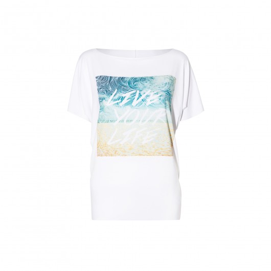 MNISHKHA t-shirt - live your life mnishkha